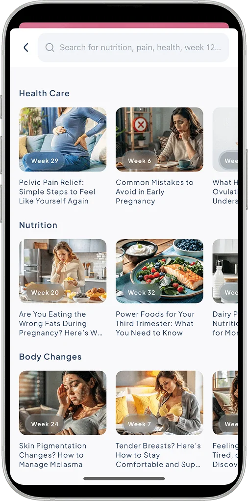Pregnancy Search Engine